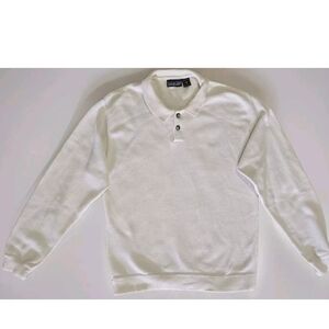 Patagonia Men's Half Button Up Collared Pullover Cotton Vintage Sweater Size MED